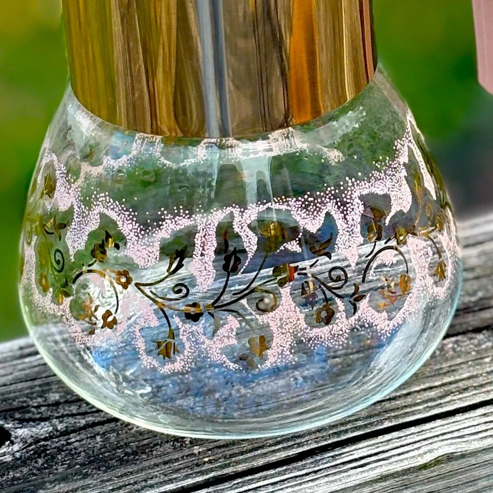 Vintage Perc-King by Handcraft Pink and Gold Percolator/Coffe Carafe 1970's MCM - Picture 3 of 6